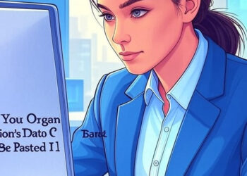 Your Organization's Data Cannot Be Pasted Here