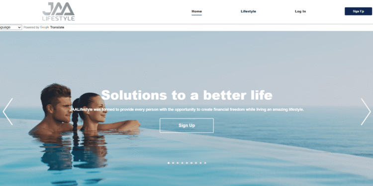JAA Lifestyle Login